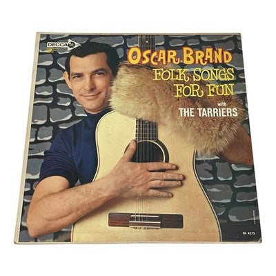 Oscar Brand Folk Songs For Fun Vinyl LP Decca Tarriers NM/VG