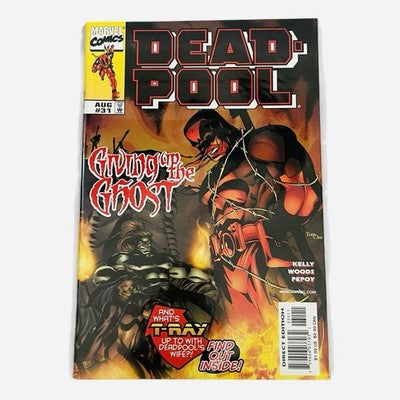 Marvel Comics Deadpool #31 Giving Up the Ghost T-Ray Aug 1998 Direct Edition NM