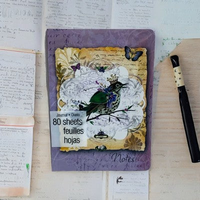 Studio18 Fantastique Print Hardcover Journal Diary Memories Book Notepad New