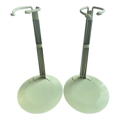Pair Of National Artcraft Adjustable Doll Display Stand Metal Vertical Holder