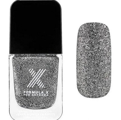 Sephora Formula X Nail Polish Nail Lacquer Nail Color LOOSE CANNON Silver New