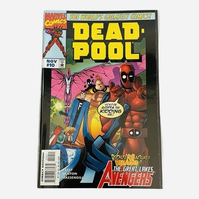 Marvel Comics Deadpool #10 Nov 1997 Great Lakes Avengers Kelly Denton NM New