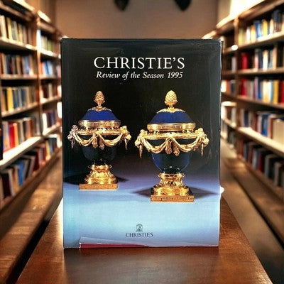 Vintage Christies Review of the Season 1995 Auction Exhibits Catalogue Collector