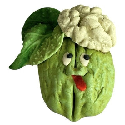Whimsical Veggie Character Fridge Magnet Fun Kitchen Decor Collectible 2" EXC