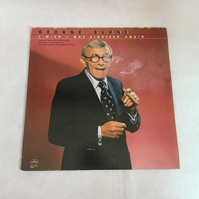 George Burns I Wish I Was Eighteen Again LP Vinyl Mercury SRM 1-5025 Comedy