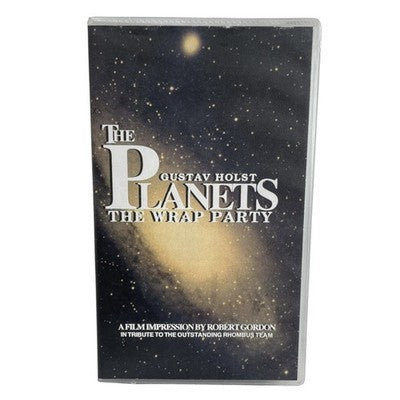 Gustav Holst The Planets Wrap Party 1994 VHS Robert Gordon Rare Documentary VG