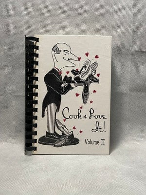 Vintage Cook & Love It Volume II Cookbook 446 Pages Comprehensive Recipes VG