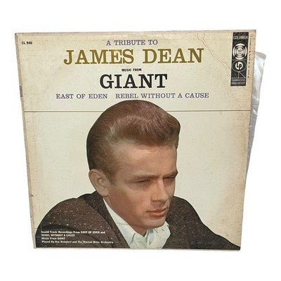 Tribute to James Dean LP Vinyl Columbia CL 940 Giant East of Eden Soundtrack