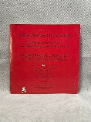 Lidia's Favorite Recipes 100 Foolproof Italian Dishes Sauces Entrees Cookbook