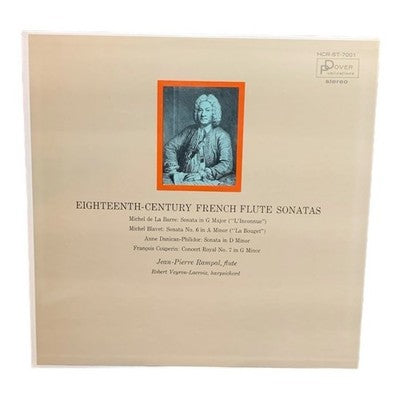 LP Michel De La Barre - Eighteenth-Century French Flute Sonatas Vinyl Record