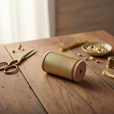 Sugar Paper Los Angeles Gold Ribbon Target 15ft x 2.5in New