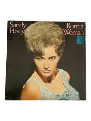 Sandy Posey Born a Woman LP Vinyl Record MGM E4418 Country Pop VG+