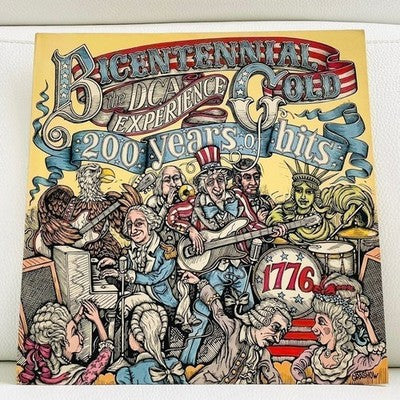 LP The DCA Experience Bicentennial Gold Vinyl Record