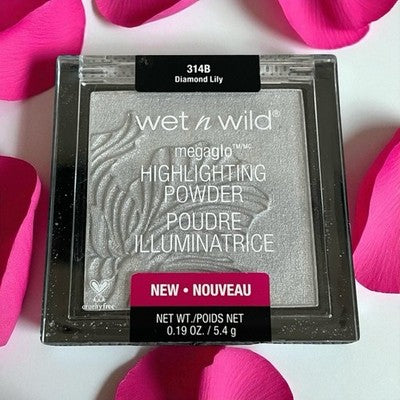Wet n Wild MegaGlo Highlighting Powder Diamond Lily Highlighter New Not Sealed