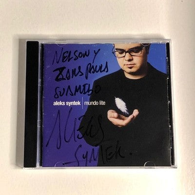 Rare! CD Aleks Syntek - Mundo Lite