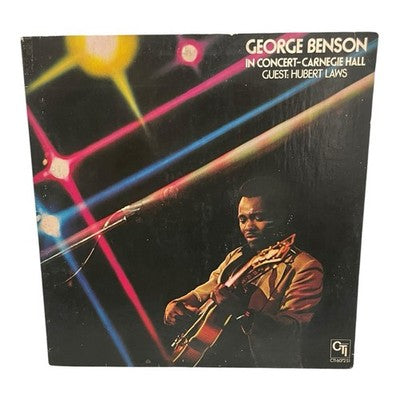 George Benson In Concert Carnegie Hall LP Vinyl CTI 6072 S1 Gatefold Jazz Guitar