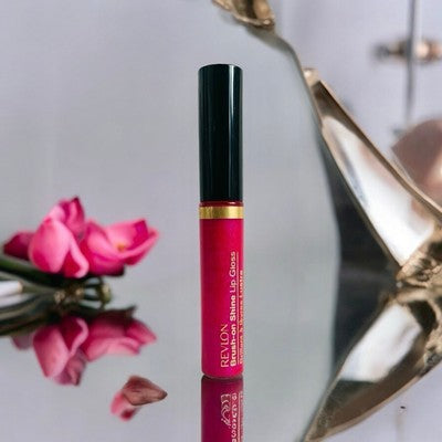 Revlon Brush On Shine Lip Gloss Lip Color Strawberry Electric New