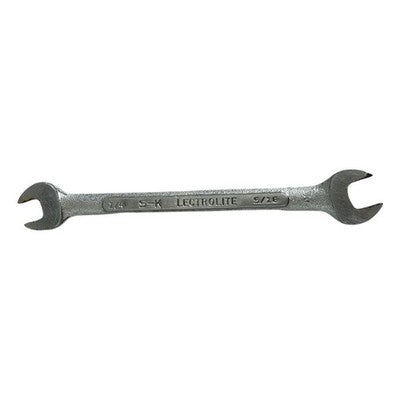S-K Lectrolite Forged Alloy USA Open End Wrench 1/4 5/16 SAE O-810 Vintage VG