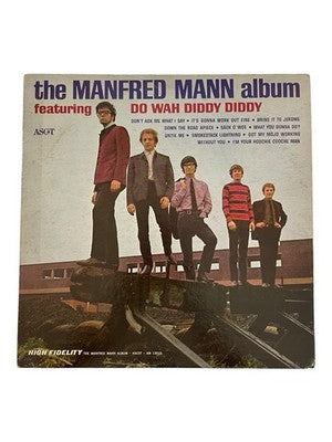 Manfred Mann Album Do Wah Diddy Diddy LP Vinyl 1964 Ascot AM 13015 Mono G+