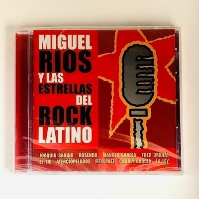 Rare! CD Miguel Rios - Miguel Rios y las Estrellas del Rock Latino