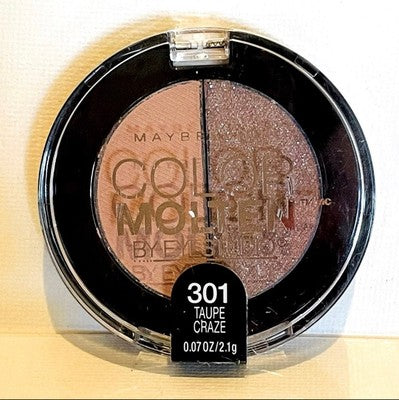 Maybelline Eye Studio Duo Eyeshadow Taupe Graze 301 New