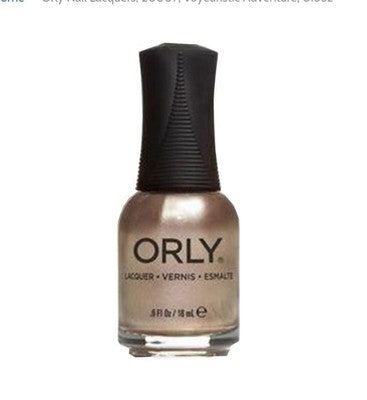 ORLY Nail Lacquer VOYEURISTIC ADVENTURE Gold Brown Nail Polish 0.6 fl oz New