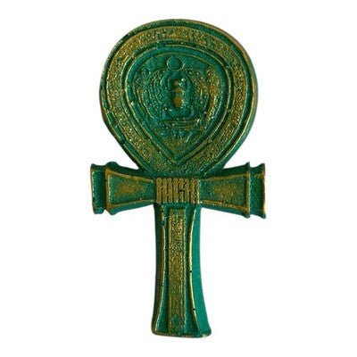 Egyptian Ankh Decor Green Cross Symbol of Life 3.5" Magnet Amulet SouvenIr Gift