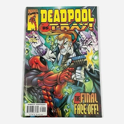 Marvel Comics Deadpool #33 Deadpool vs T-Ray The Final Face-Off 1998 NM