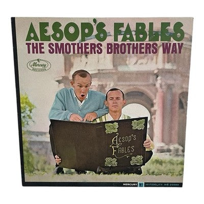 Smothers Brothers Aesop's Fables The Smothers Brothers Way 1965 LP Mono G+/VG