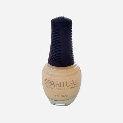 SpaRitual QUIETNESS Beige Vegan Nail Polish Lacquer 0.5oz New