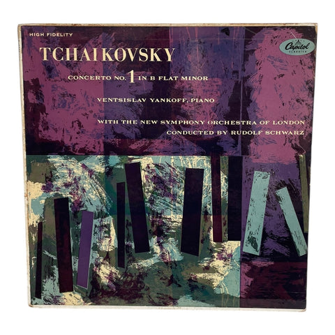 Ventsislav Yankoff Concerto No.1 B Flat Minor LP Capitol Classics P-18007
