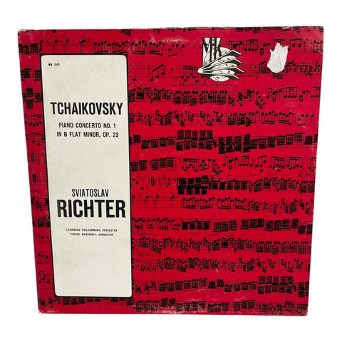 Richter Tchaikovsky Piano Concerto No.1 MK 1501 LP VG G+ Classical USSR