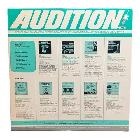 LP Audition Spring 1966 Vinyl Record