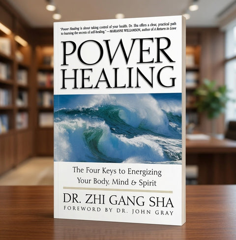 Power Healing Dr Zhi Gang Sha Qi Gong Self Healing Book VG Bestseller