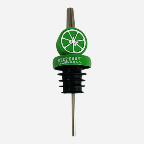 Deep Eddy Lime Vodka Bottle Pourer Spout Bar Accessories Green New