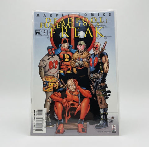 Marvel Comics Deadpool Funeral for a Freak #4 Issue 64 Direct Edition NM New