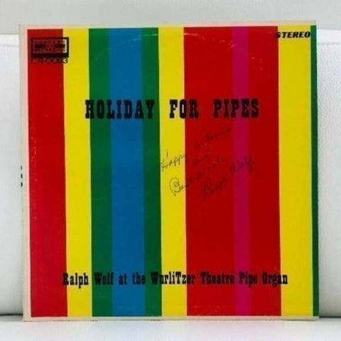 LP Ralph Wolf - Holiday For Pipes Vinyl Record