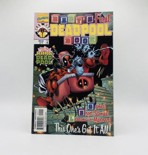 Marvel Comics Baby's First Deadpool Book #1 Dec 1998 Direct Edition NM