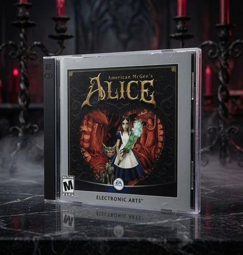 American McGee's Alice PC Game EA Electronic Arts CD-ROM Mature G/F Condition