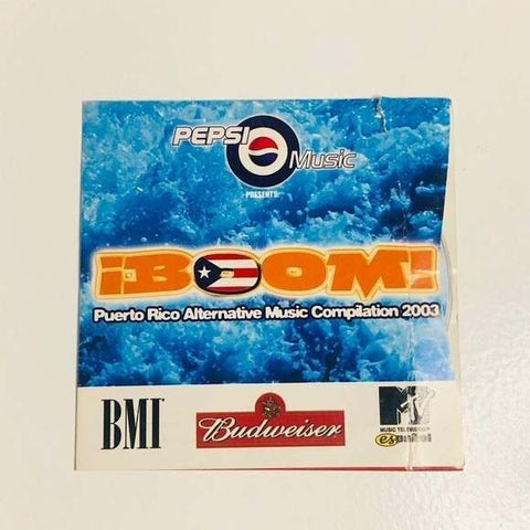 Rare CD! Various IBoom Puerto Rico Alternative Music Compilation 2003 CD Promo G