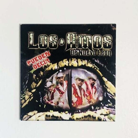 Rare! CD Los Amos De Nuevo Leon - Pueden Decir