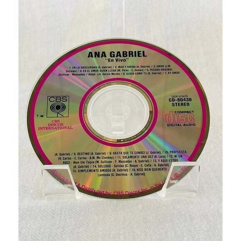 CD Ana Gabriel - En Vivo