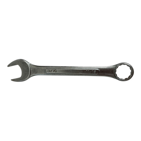 Vintage Drop Forged 11/16" 12 Point SAE Combination Wrench Taiwan VG