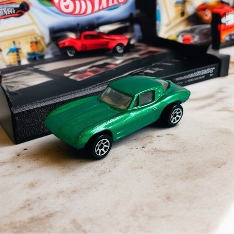 Hot Wheels 1979 1963 Split Window Corvette Green Die-Cast Vintage Redline Era