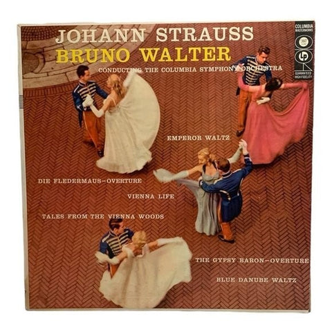 LP Bruno Walter Conducts Columbia Symphony Orchestra - Waltzes- Overtures