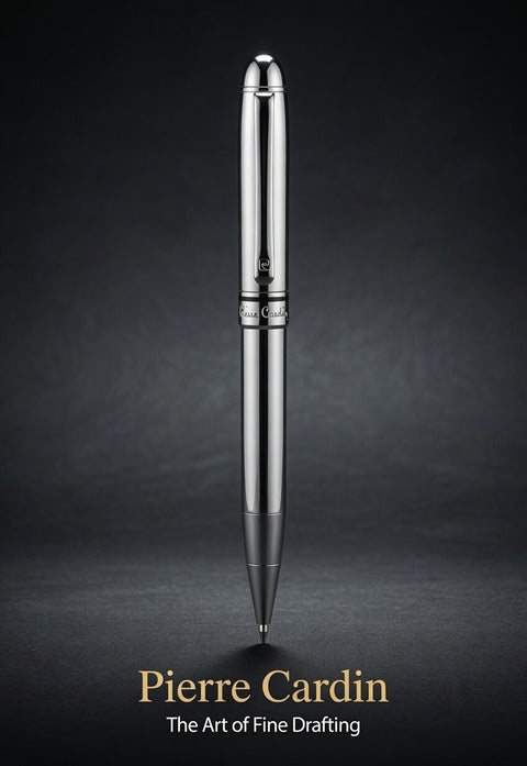 Vintage Pierre Cardin Silver Tone Mechanical Drafting Pencil Executive Writing