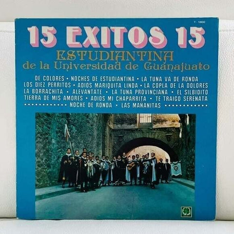 LP Estudiantina De Guanajuato -15 exitos Vinyl Record