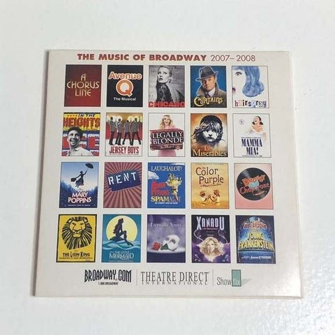 Rare! CD The Music of Broadway 2007-2008