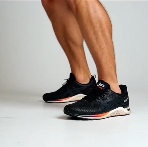 ASICS Gel-Lyte EVO Black Multicolor Running Shoes Men’s Size 8.5