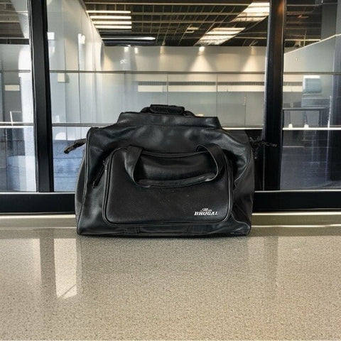 Ron Brugal Black Duffel Bag Sport Gym Travel Carry-On Bag Good Condition